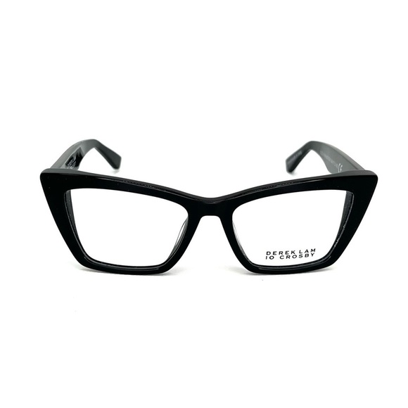 New Derek Lam 10 Crosby Blair Frames Black Eyeglasses Cat Eye Glasses Eyewear - Picture 1 of 7